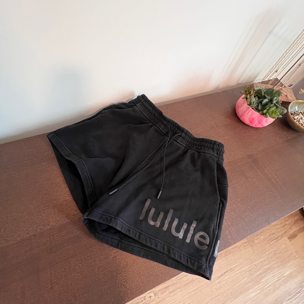 lululemon athletica Black Athletic Shorts